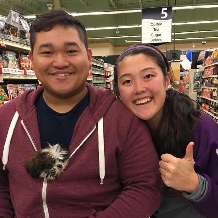 Adopting Robyn's dog Suki home in 2015