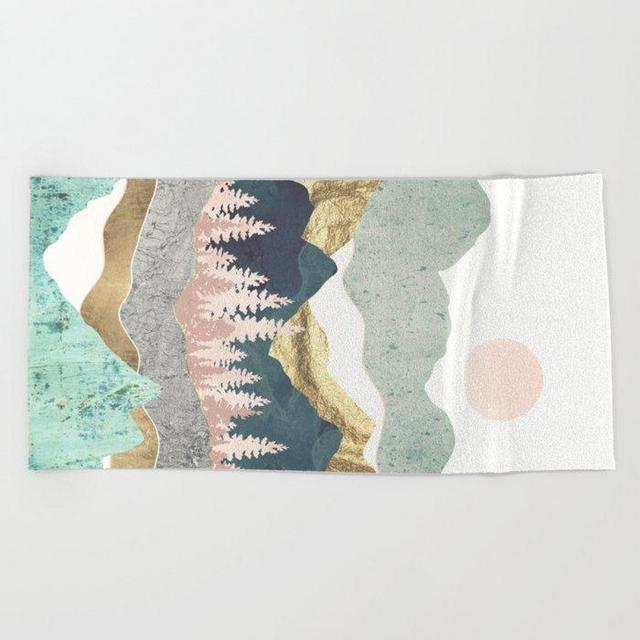 Summer Vista Beach Towel