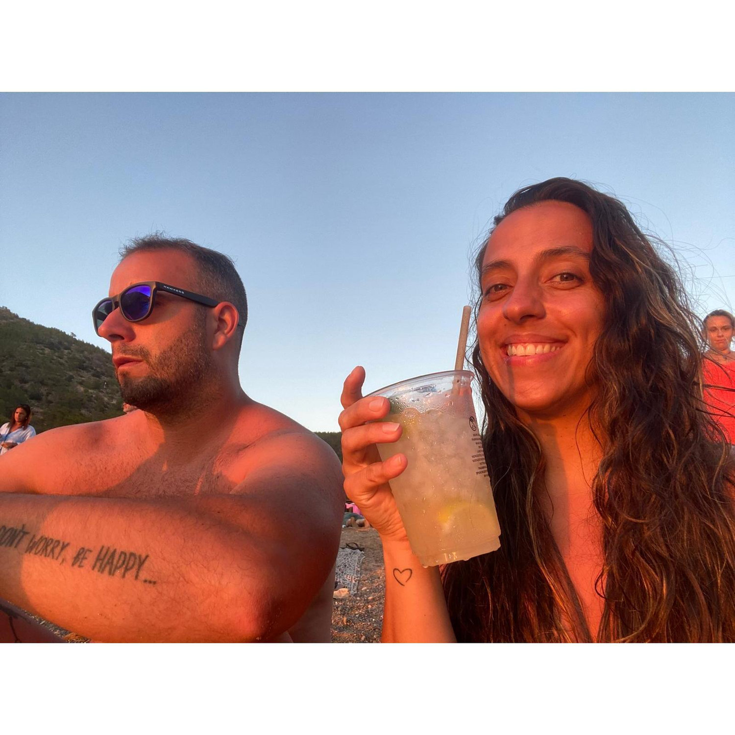 A praia preferida da Ana, em Ibiza, é a Cala Benirrás
