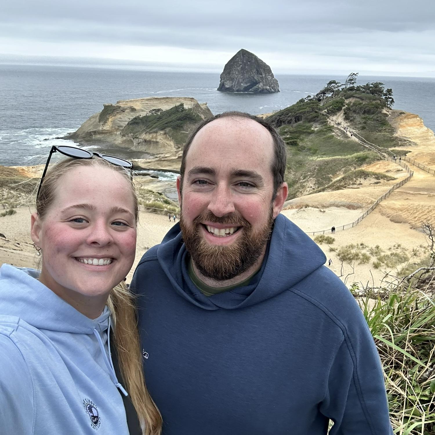 Tom's first time to Pacific City, OR!