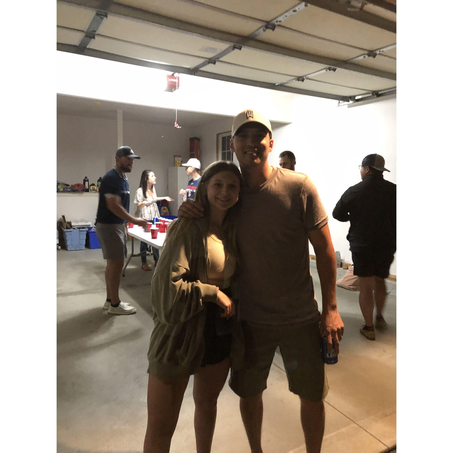 Our very first photo together!