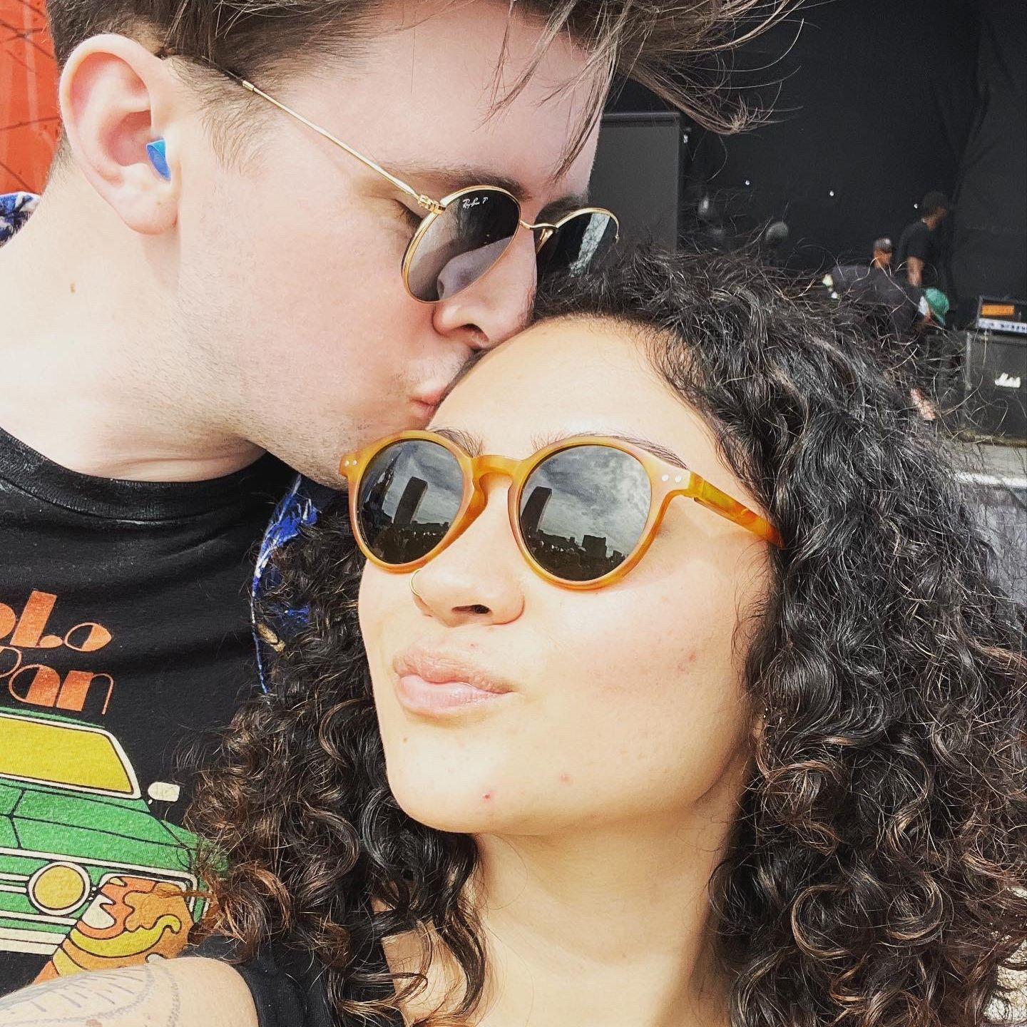 Our first music festival together