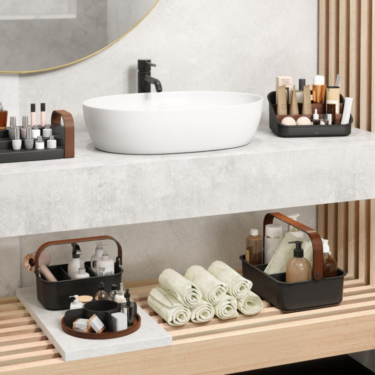 Umbra, Bellwood Lazy Susan Divided Organizer | Zola