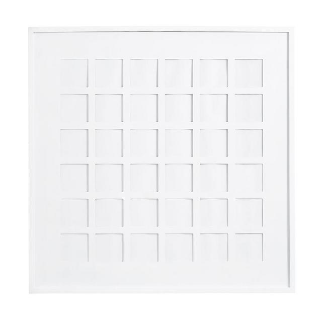 Wood Gallery 36-Opening Frame, 38x38 overall - White