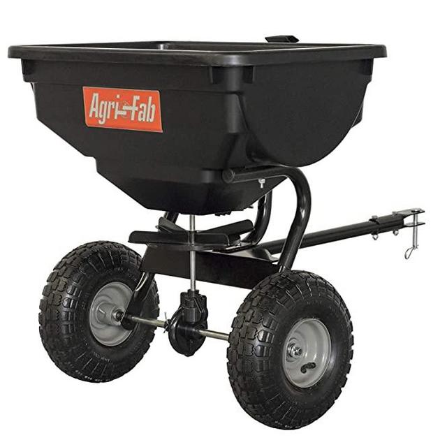 Agri-Fab 85 lb. Tow Broadcast Spreader 45-0530 85 lb. Tow Broadcast Spreader, One Size, Black