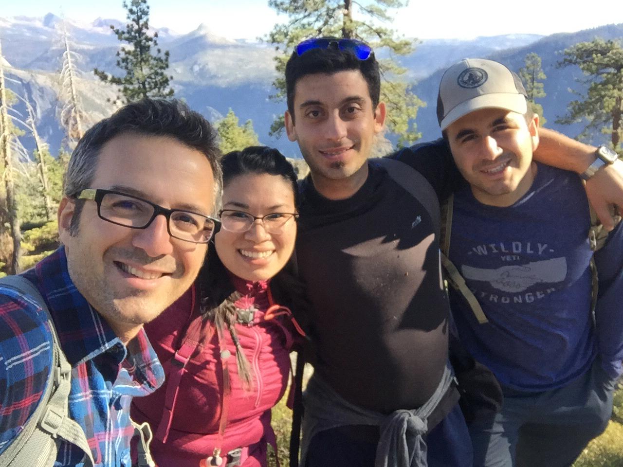 Hiking in Yosemite with Fadi and Andro!