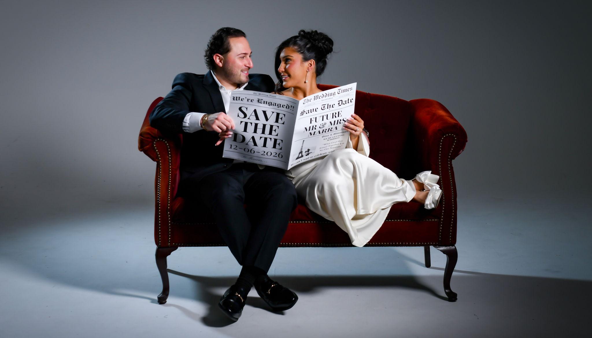 The Wedding Website of Giuseppe Marra Jr. and Dina Maria Saad