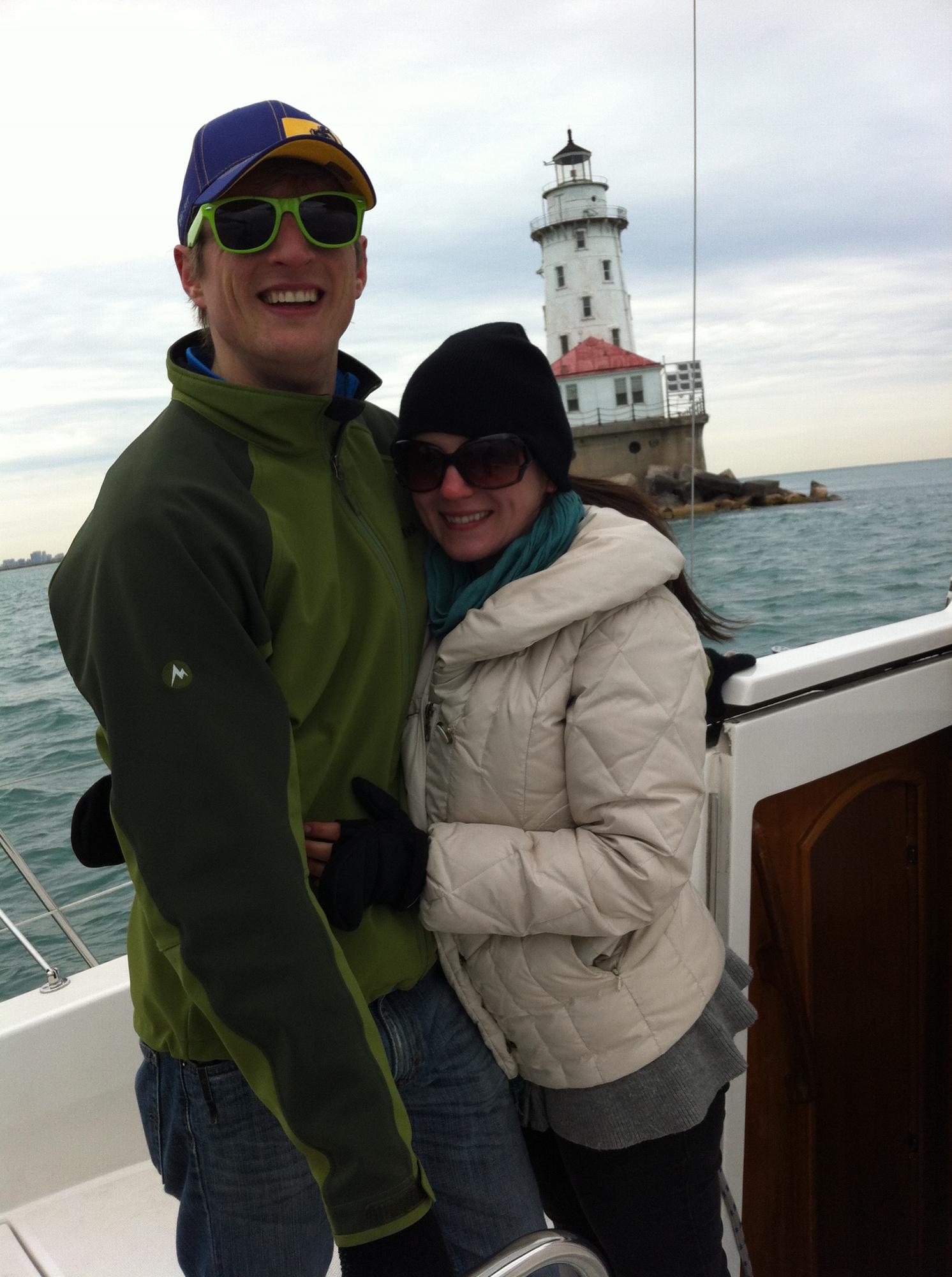 Sailboat in Chicago