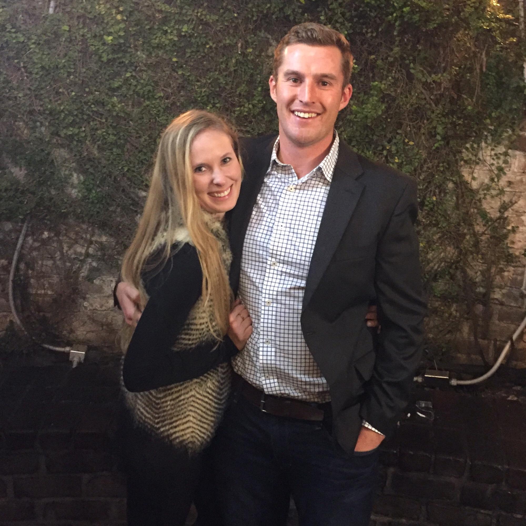 NYE in Savannah...shortly before we said "I love you" for the first time!