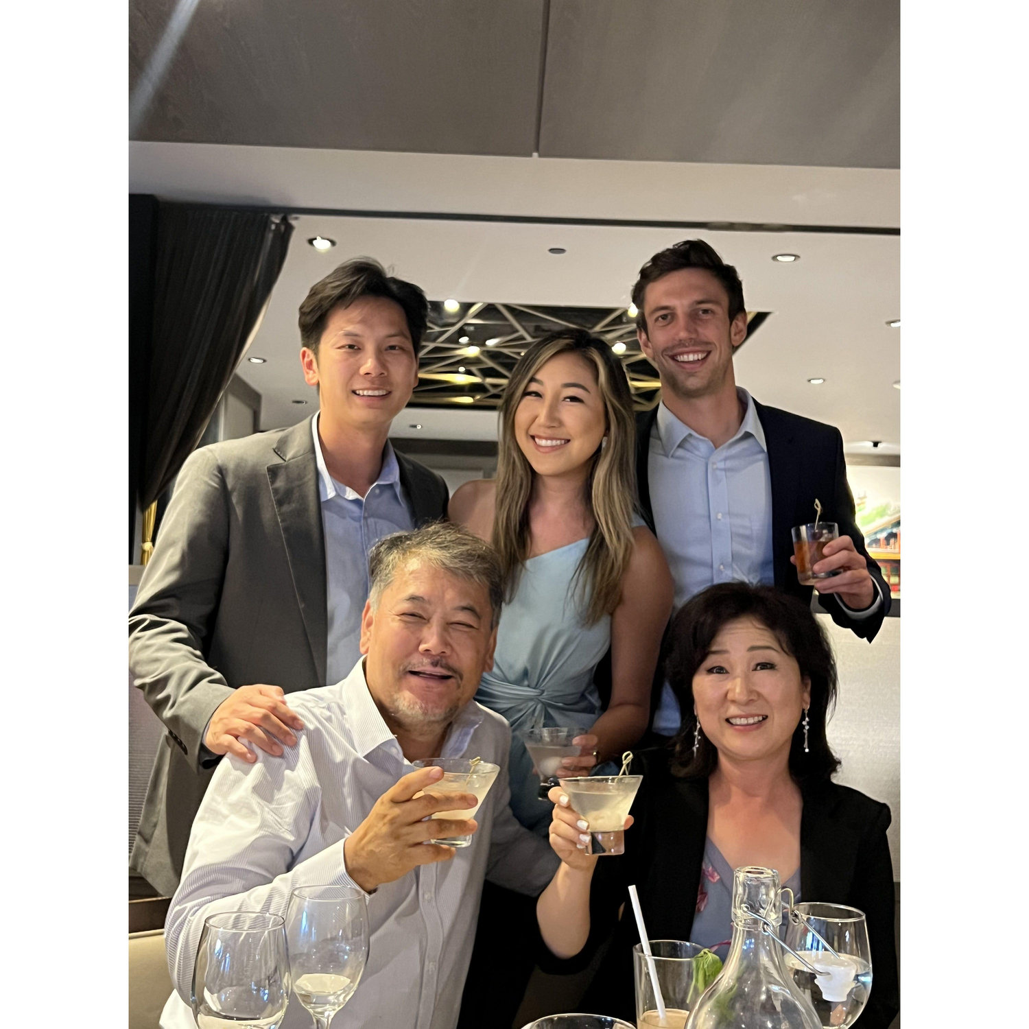 Michael's first time joining a Chung family affair!