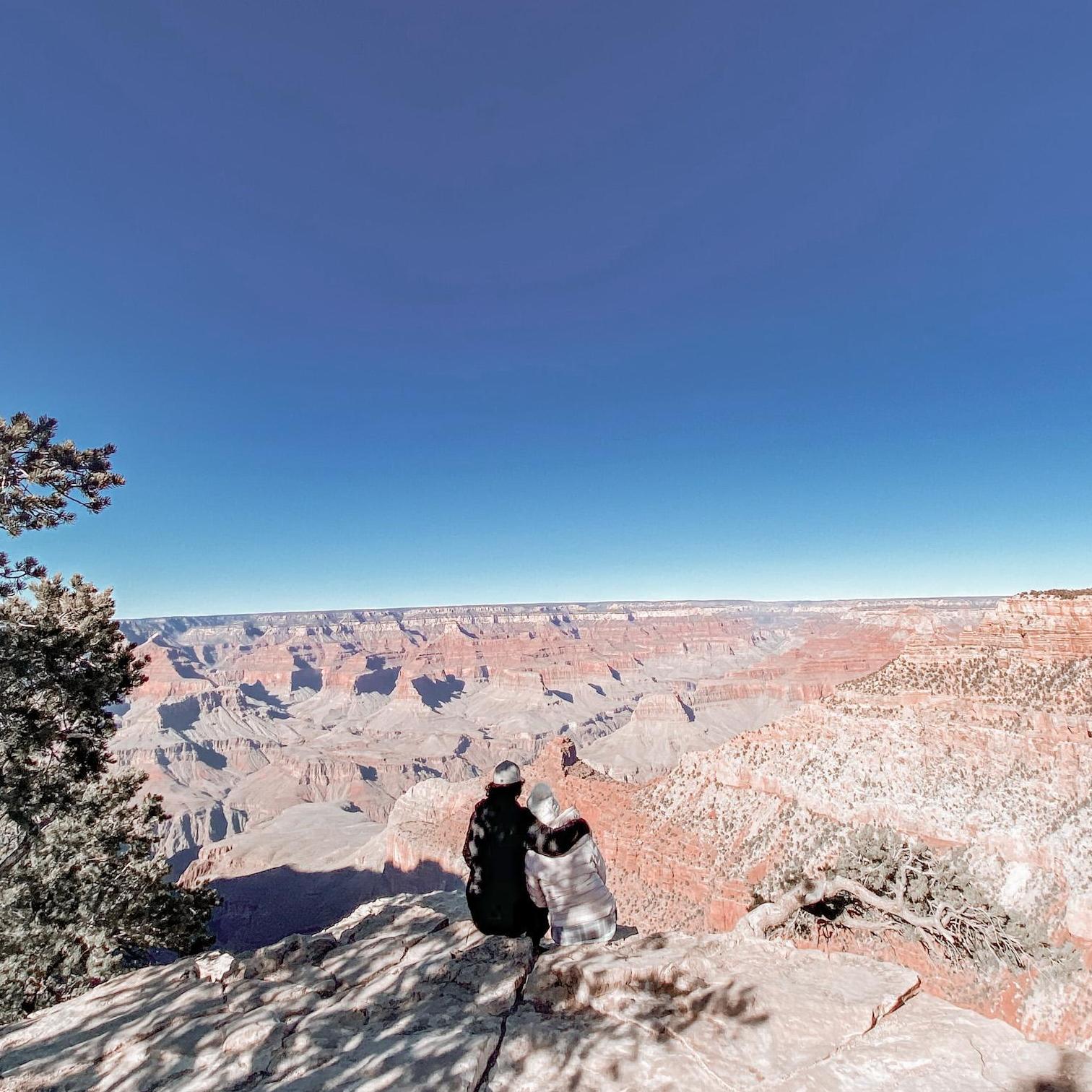 Overlooking the Grand Canyon. - November 2020