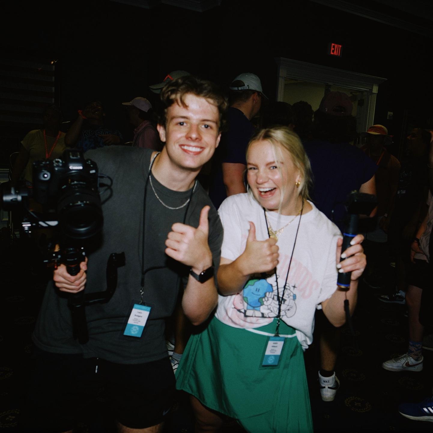 Our first picture together the week we met at Super Summer!