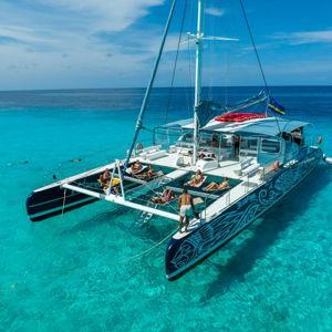 Catamaran Cruise on Our Honeymoon
