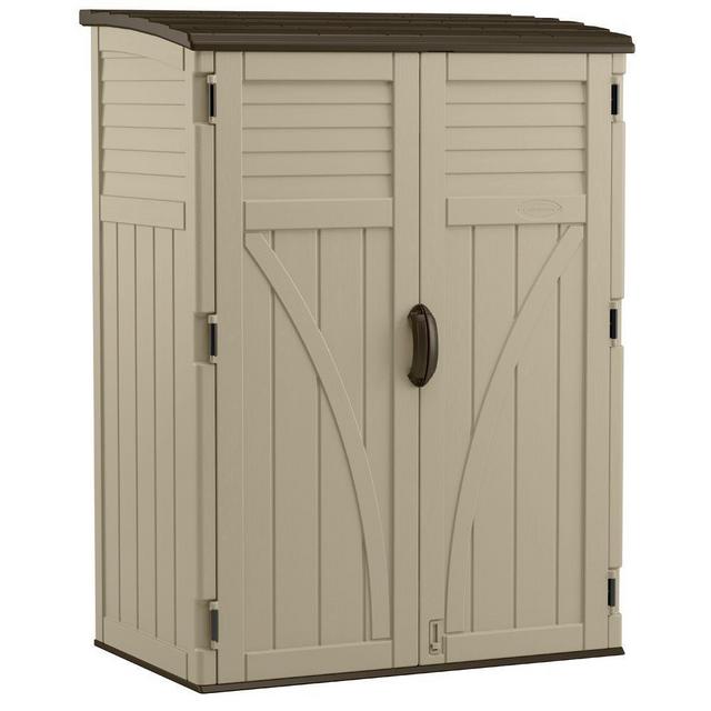 2 ft. 8 in. x 4 ft. 5 in. x 6 ft. Large Vertical Storage Shed