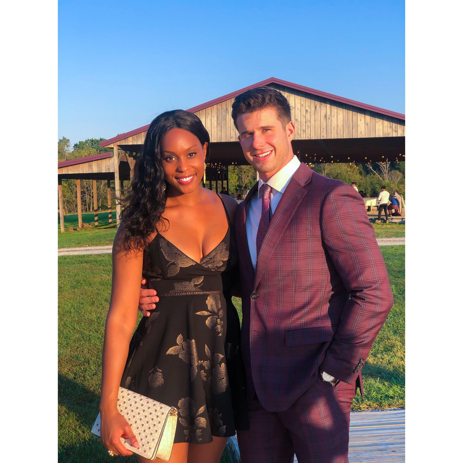 Attending the wedding of Ashlea's military friend Denis to her husband Ethan somewhere in Kentucky! (ASHLEA CAUGHT THE BOUQUET HERE!!!)