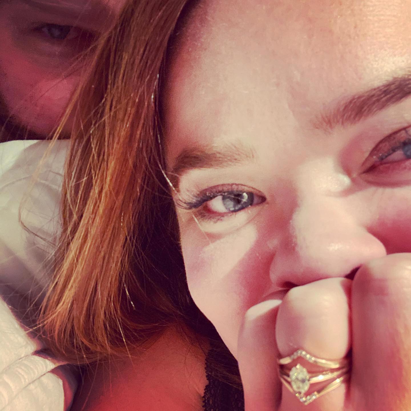 The night we got engaged