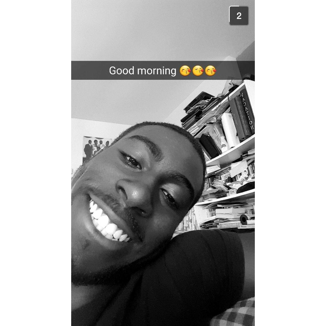 Long distance began, and so did the daily snapchats