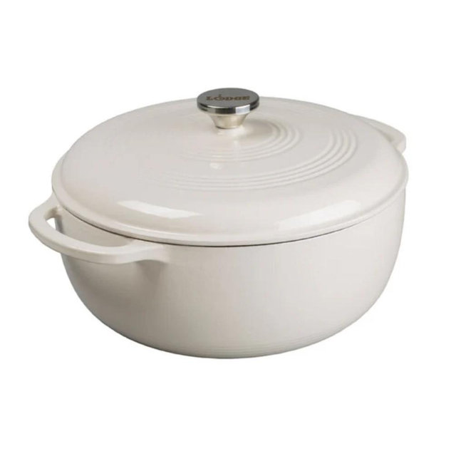 Essential Enamel Dutch Oven - 7.5 QT / Oyster