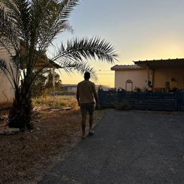 Our home on the Moshav