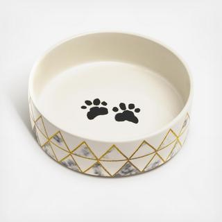 Lisbon Pet Bowl, Set of 2