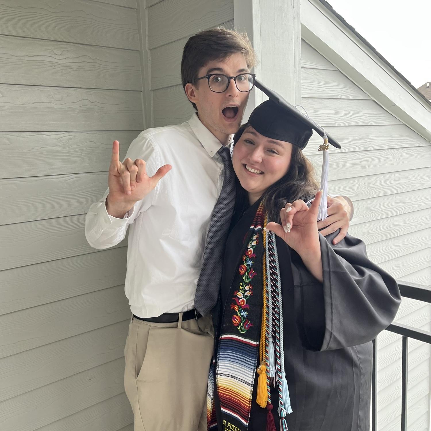 Ethney's graduation from UofSC! May 2024. The day before Ben proposed!