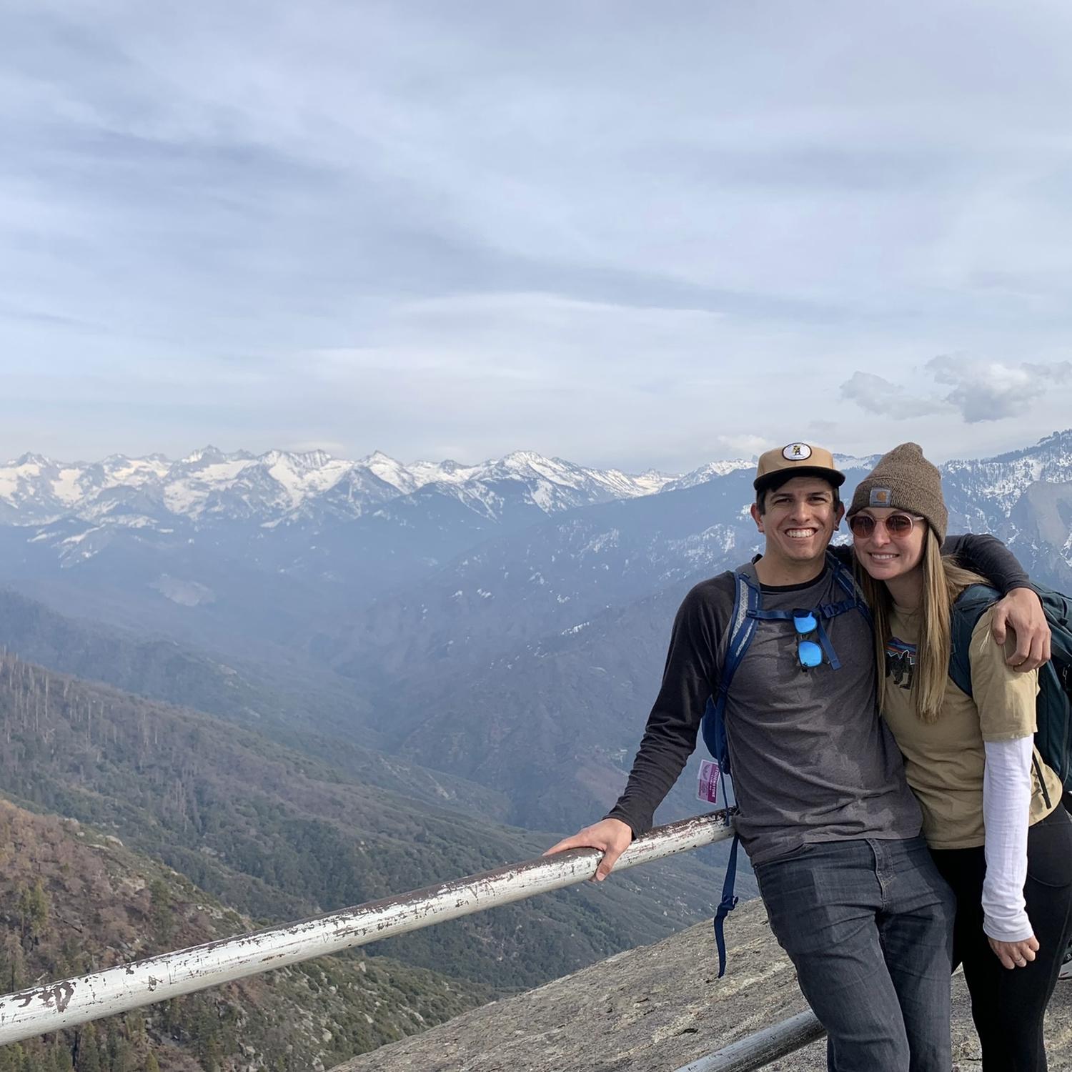 Mountains are Josh's favorite things