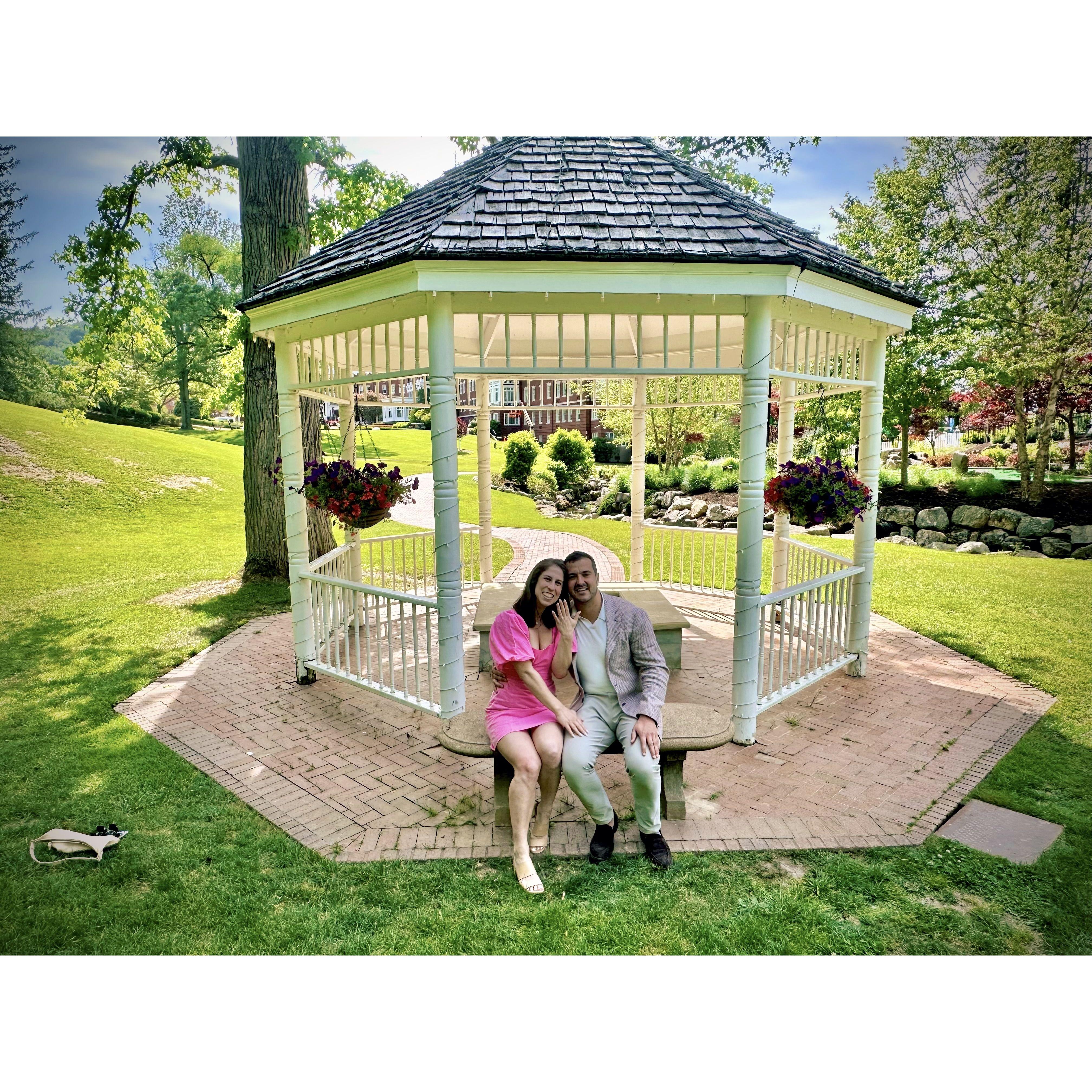 Proposal at the Omni Homestead, Hot Springs, VA