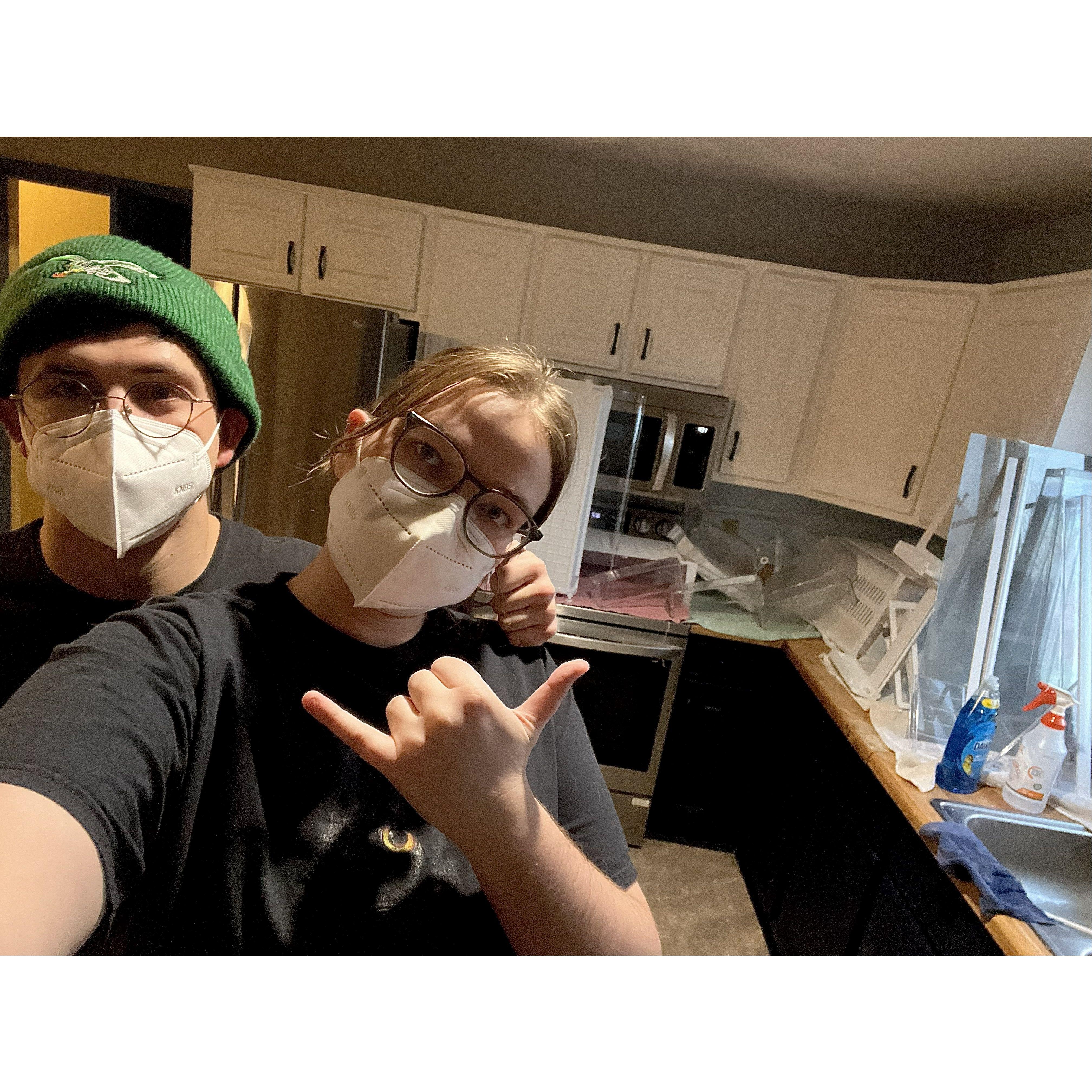 2025 - the work on 30 Mooney Lane begins... you'll notice 2025 is light on pictures... as this has been the "reno year".