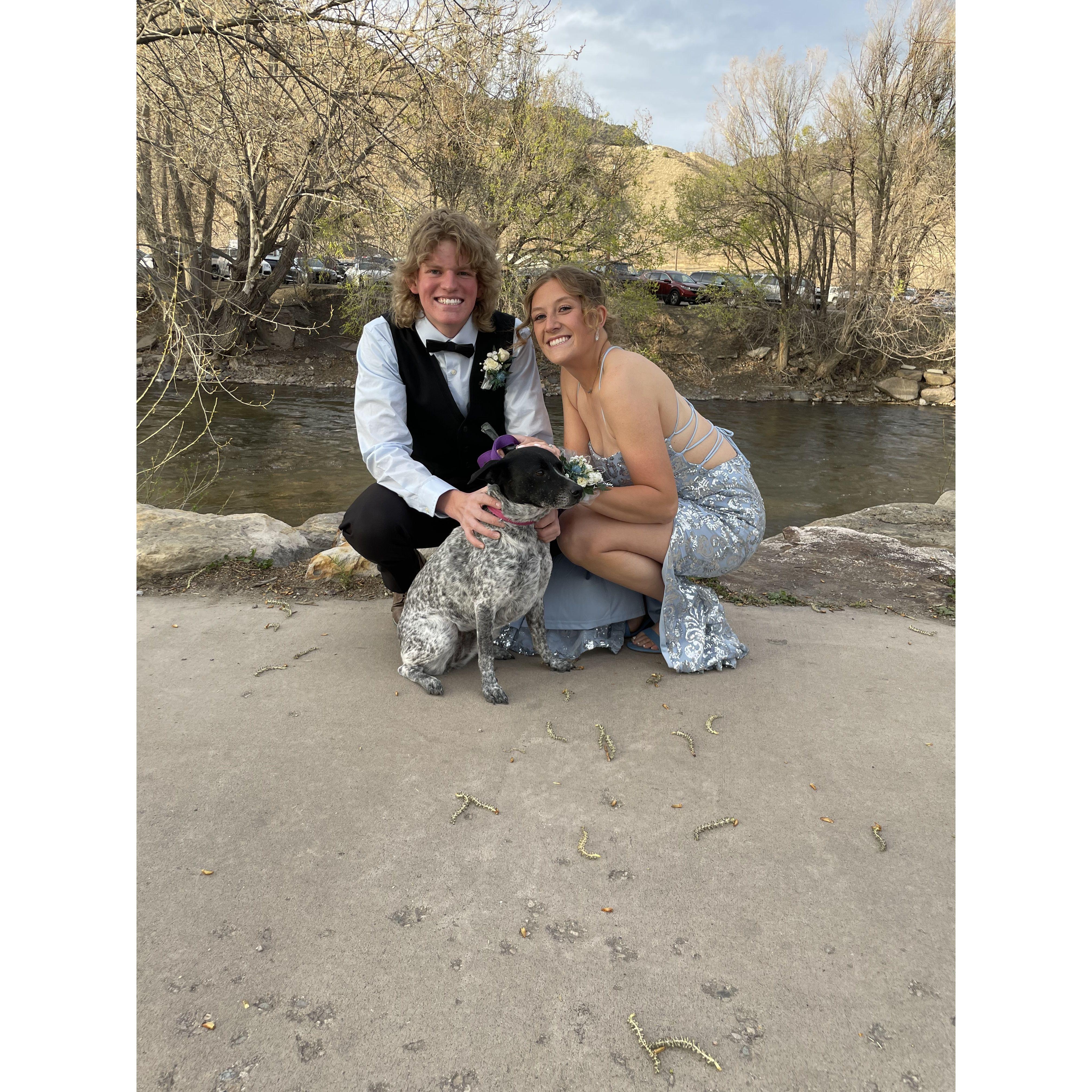 Second prom together!