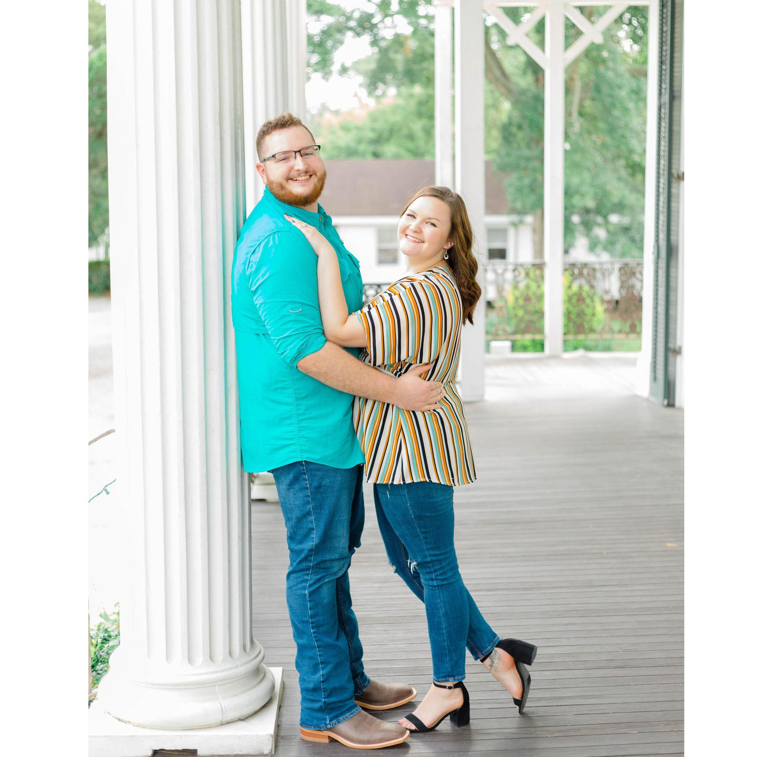 Engagement photos with the love of my life! courtesy of Elizabeth Collins Photography