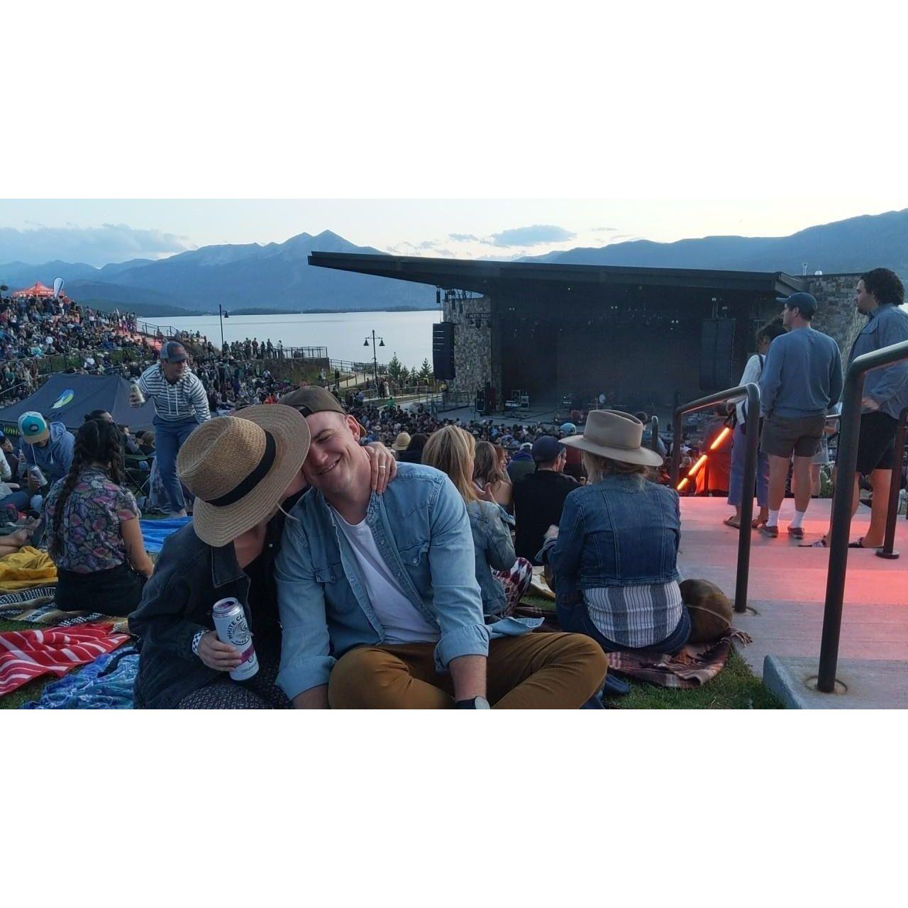 First concert at Dillion! We saw Shakey Graves (one of our faves)