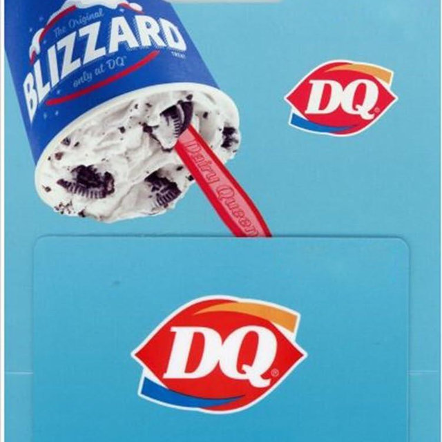 Dairy Queen Physical Gift Card