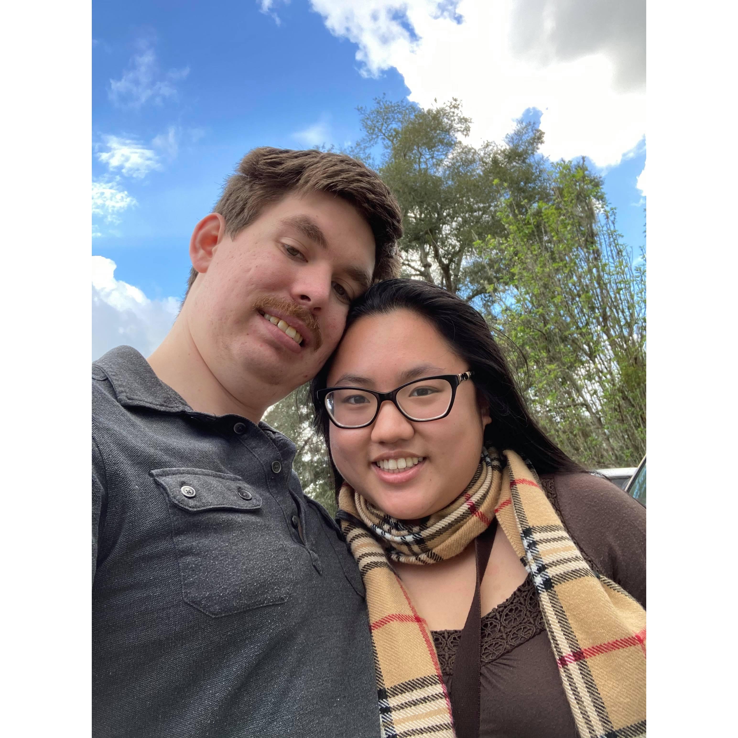 This was taken after we attended Carolyn's Thanksgiving with her family. (November 26, 2020)