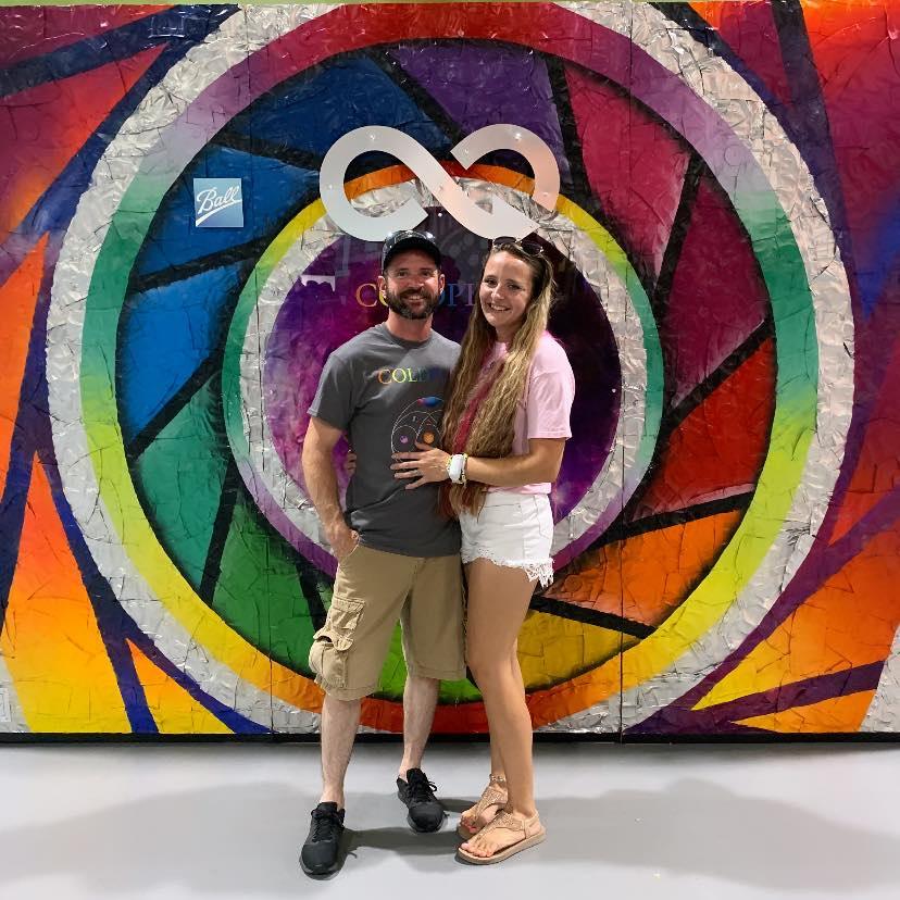 Our first concert together- Coldplay!