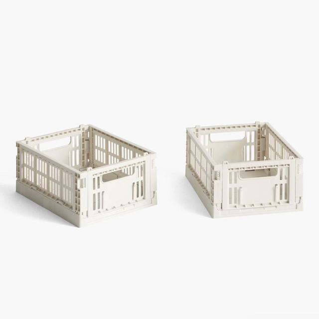 Recycled Plastic Crate, Pack of 2
