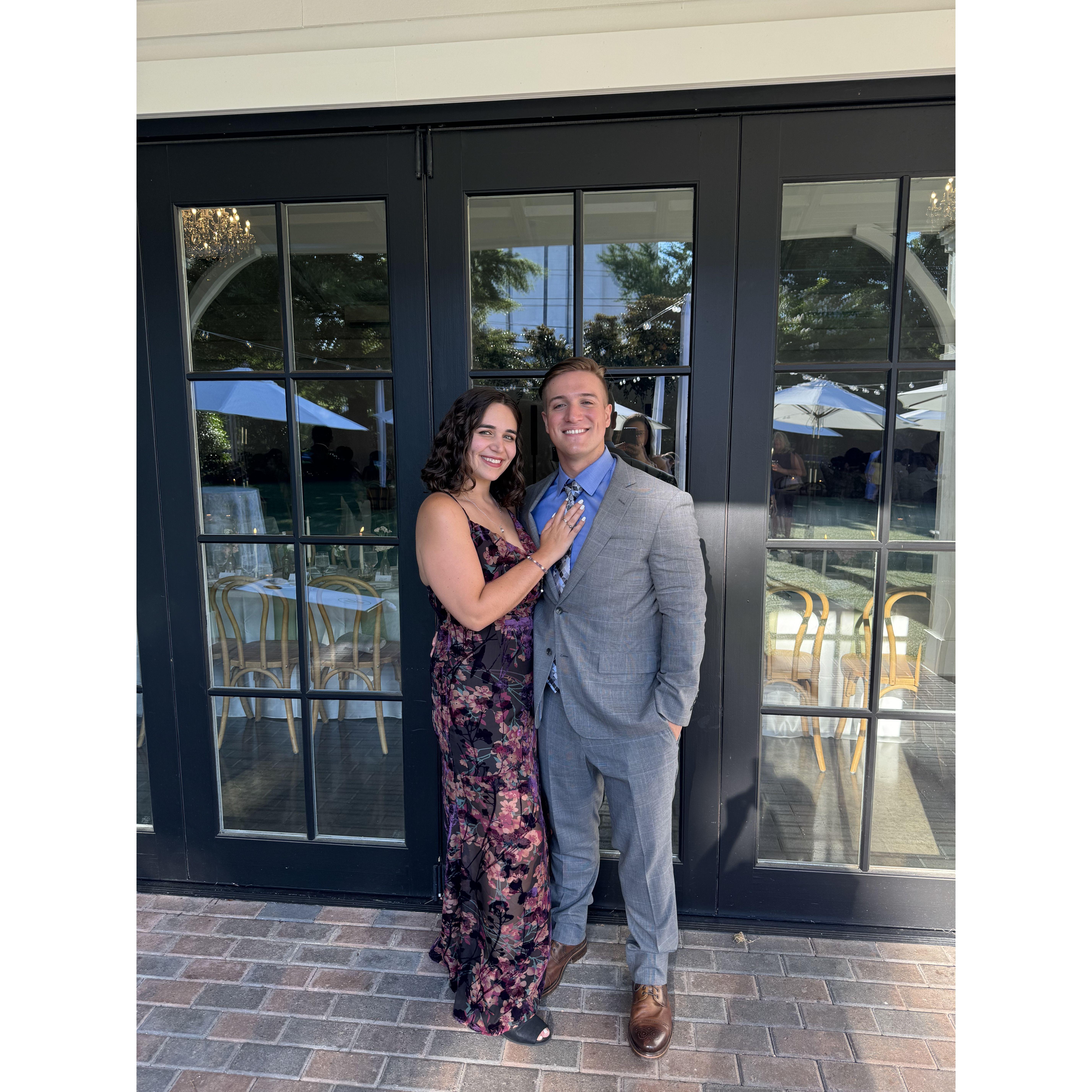 Celebrating Andrew and Emily getting married!