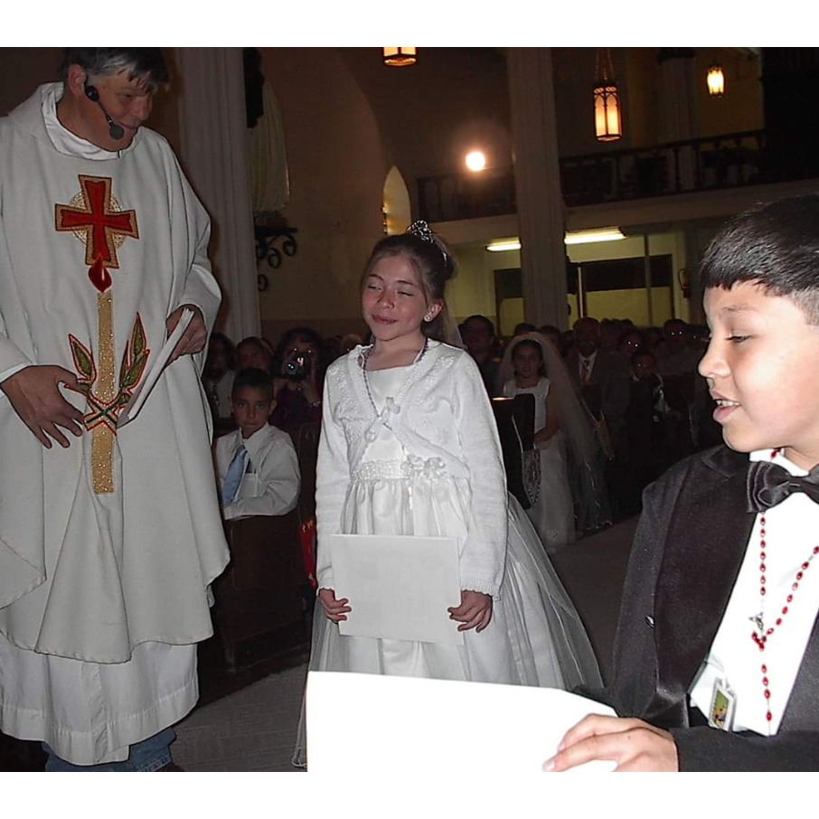Even when we didn't know each other, God had plans for us. #1stCommunion