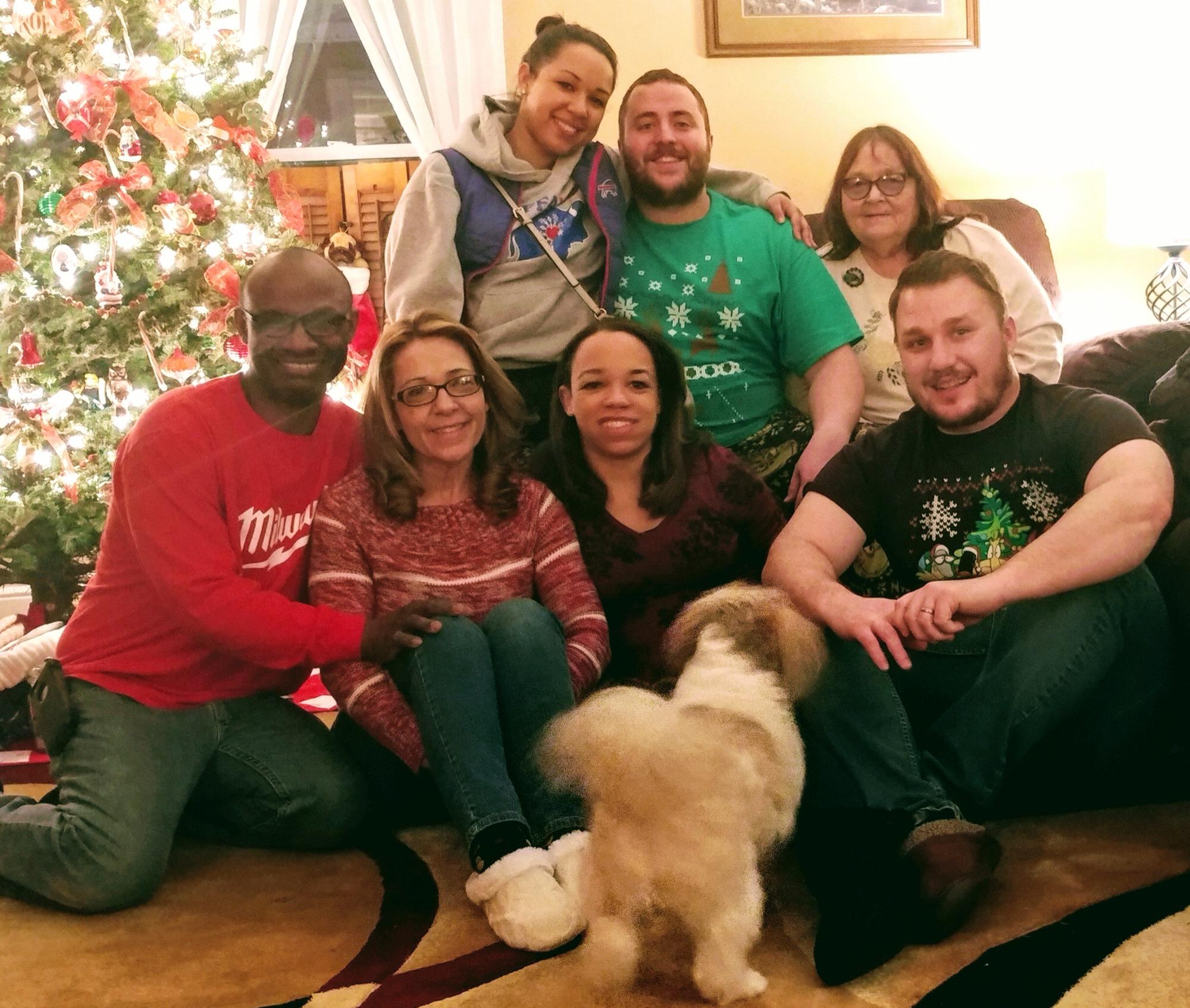 My family’s Christmas which is also my mom’s birthday!