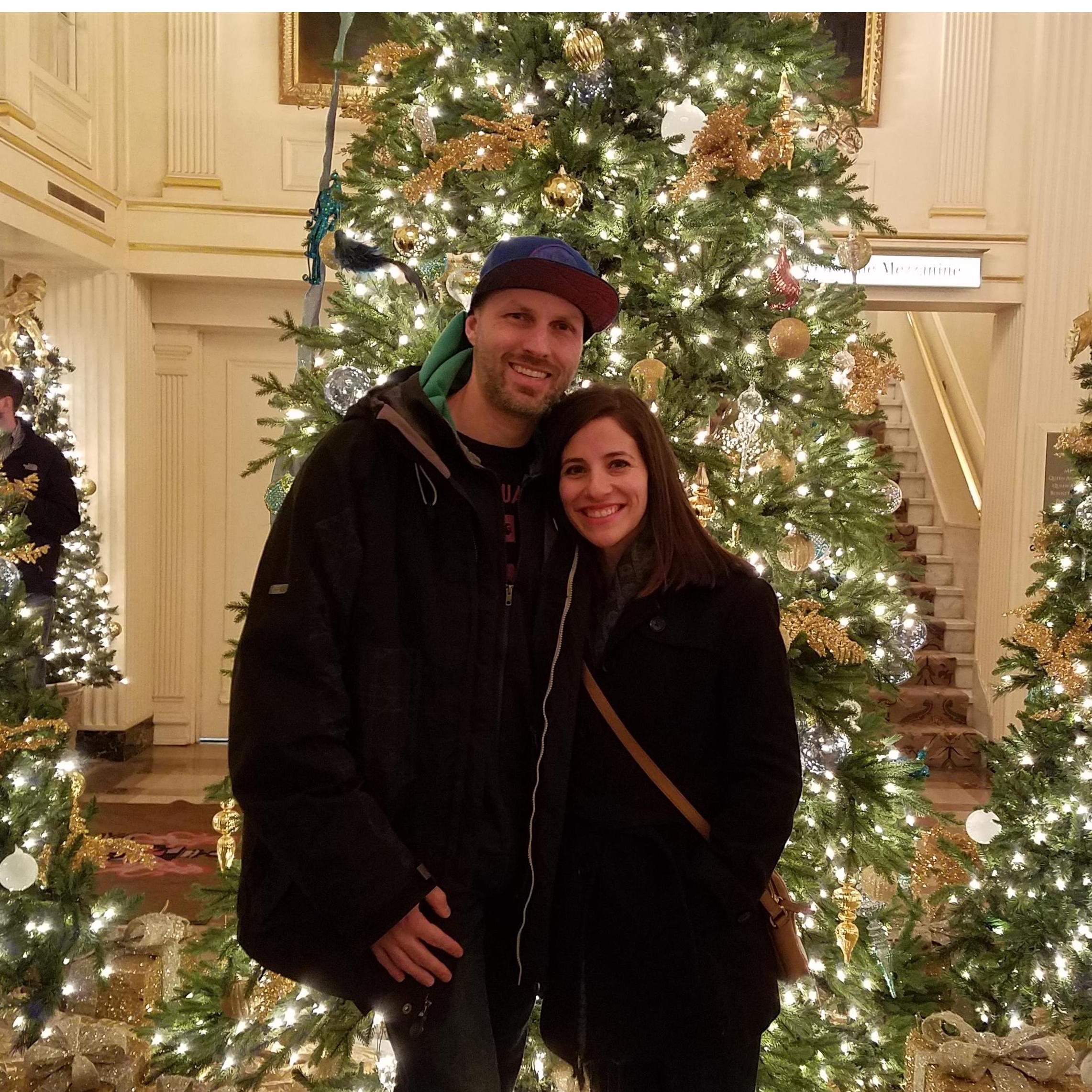 Winter in New Orleans for Joanna and Andy's wedding in December 2017.