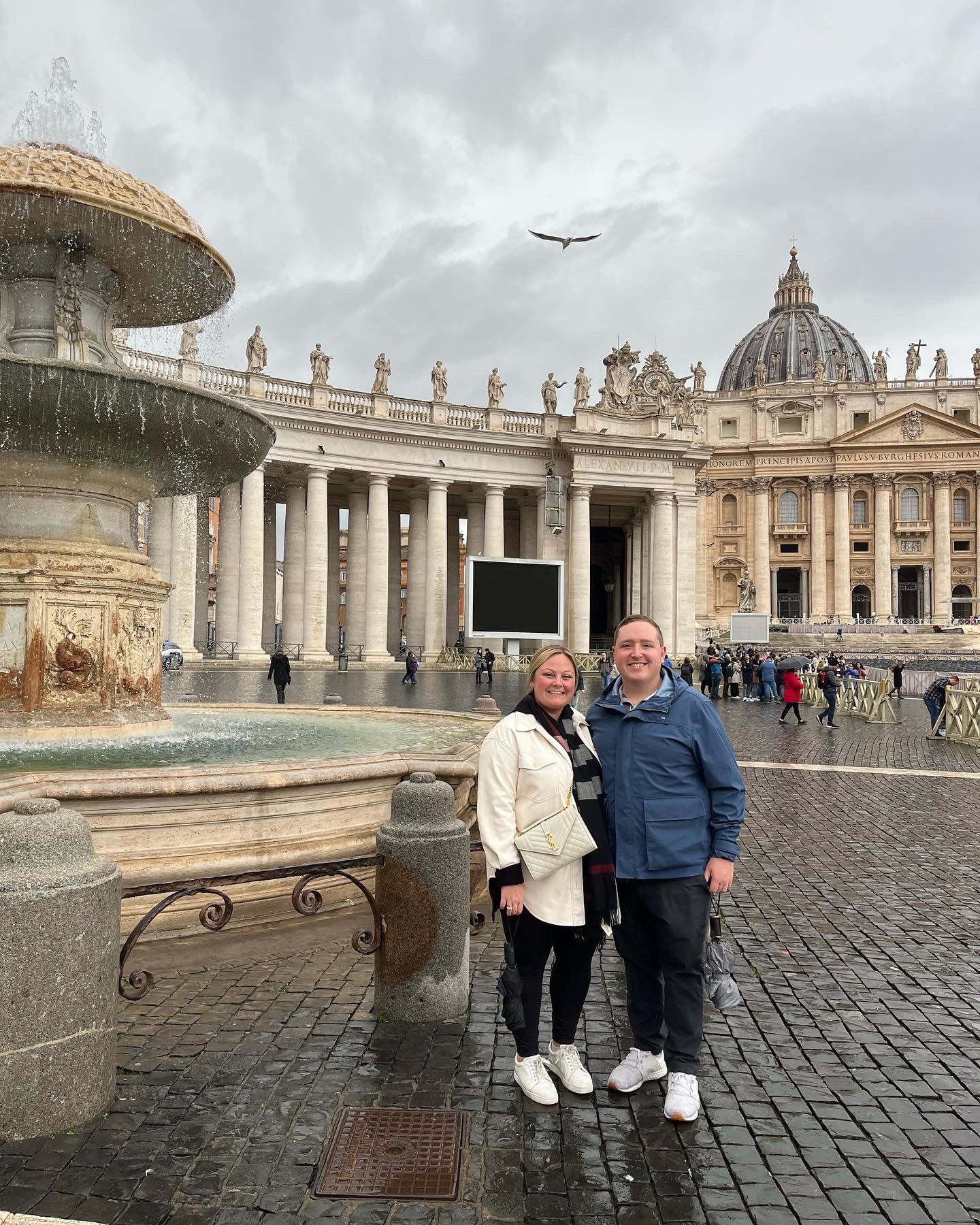 Dan & Abby visit the Vatican - November 2022.