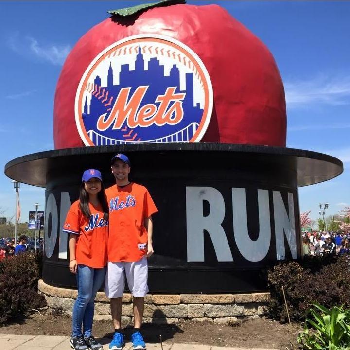 Our first baseball game together April 2015
