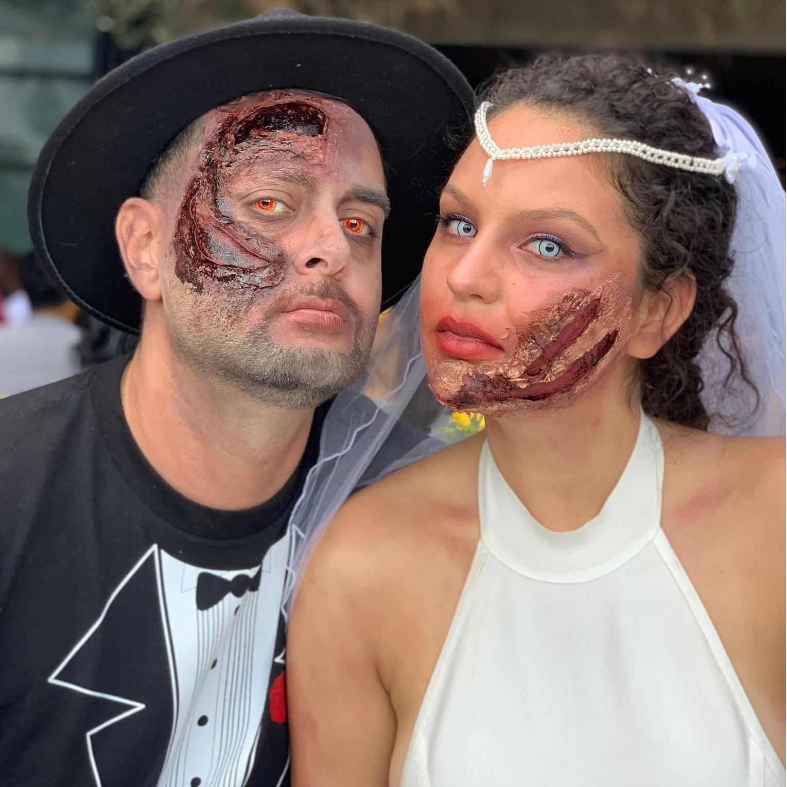 ~Zombie Bride & Groom, Halloween 2018!~