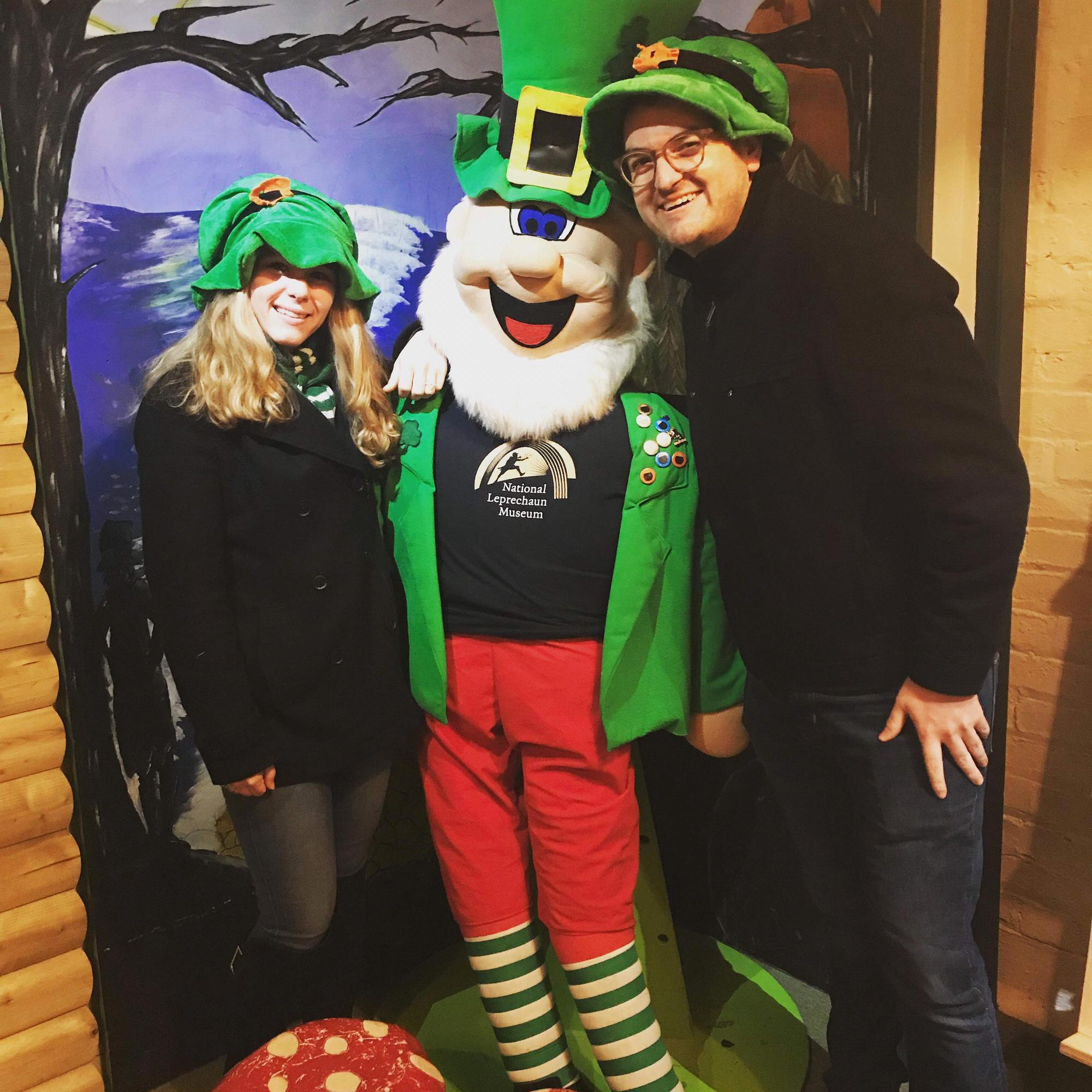Leprechaun Museum in Dublin, Ireland