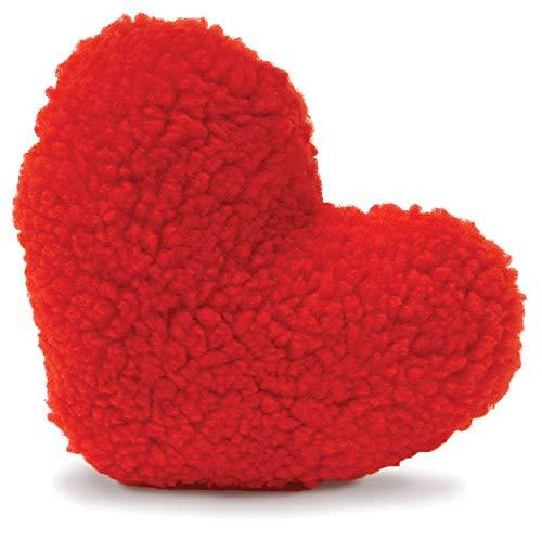 Fleecy Red Heart with Squeaker (approx. 6.5"H)
