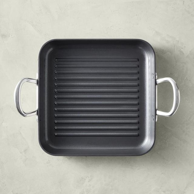 GreenPan™Premiere Ceramic Nonstick Outdoor Square Grill Pan, 11"
