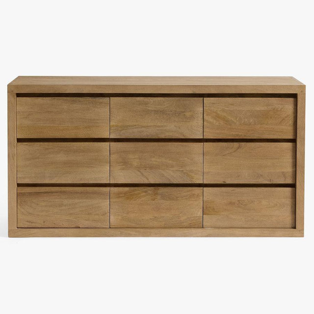 Cayman 9-Drawer Dresser, Heirloom Wheat