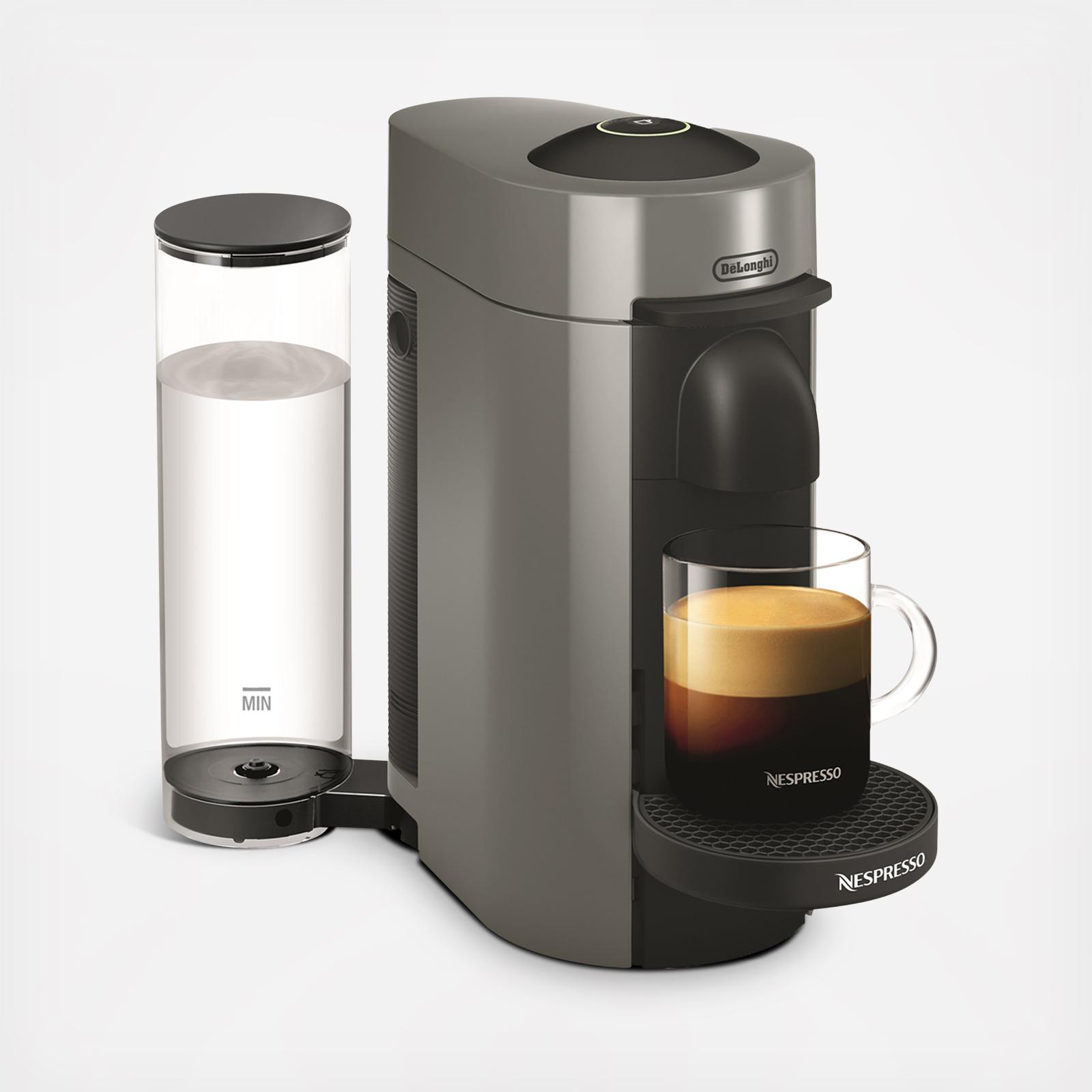 Nespresso, VertuoPlus Deluxe Coffee & Espresso Machine and Milk