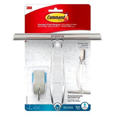 Command Bath Squeegee Metal Cleaning Tools And Accessories Stainless Steel