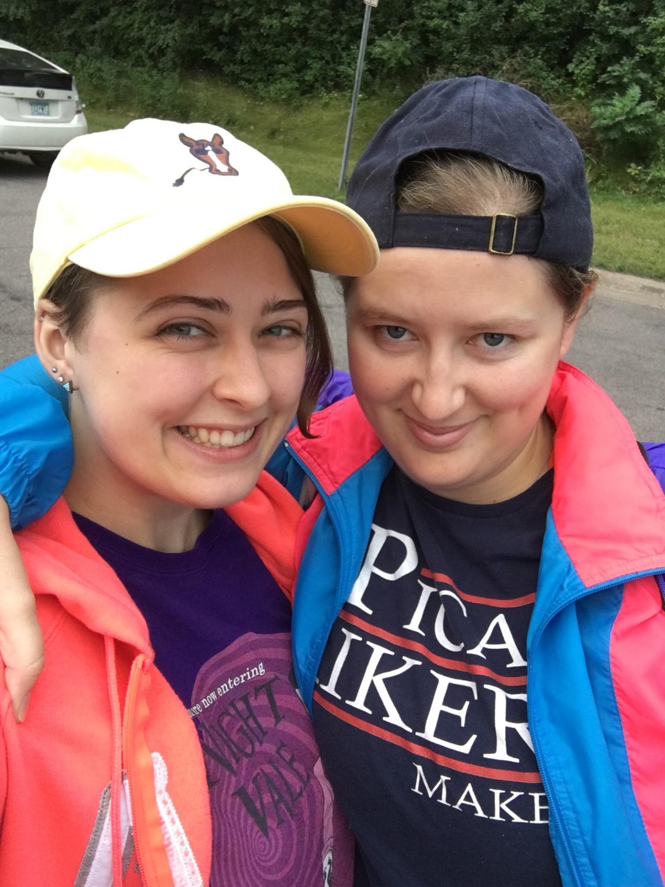 Katie and Anna found their love of the Great Minnesotan Get-Together…together.