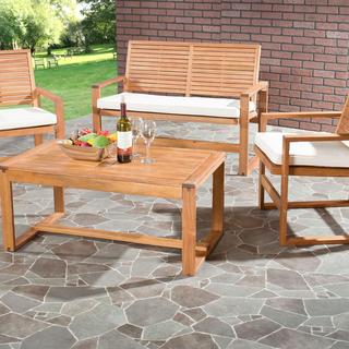 Ozark 4-Piece Outdoor Set with Cushions